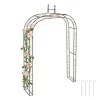 Best Havebue, Metal, 240x155x39 cm, Brun Buer, Spalier, Lysthuse Uden Tag