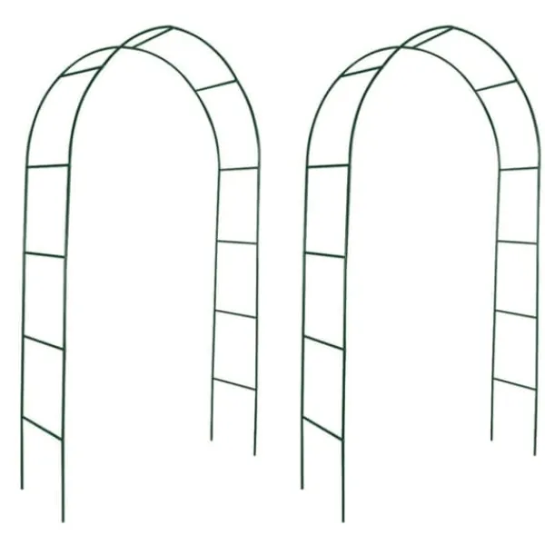 Buer, Spalier, Lysthuse Uden Tag^Havebuer, espalierer & pergolaer - Living rosenbue 2 stk. til klatreplanter
