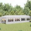 Sale Havefesttelt 3x12 m - Hvid UV-resistent og vandafvisende | Størrelse: 3 x 12 m Telte & Lysthuse