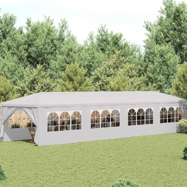 Sale Havefesttelt 3x12 m - Hvid UV-resistent og vandafvisende | Størrelse: 3 x 12 m Telte & Lysthuse