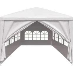 Sale Havefesttelt 3x12 m - Hvid UV-resistent og vandafvisende | Størrelse: 3 x 12 m Telte & Lysthuse