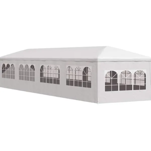 Sale Havefesttelt 3x12 m - Hvid UV-resistent og vandafvisende | Størrelse: 3 x 12 m Telte & Lysthuse