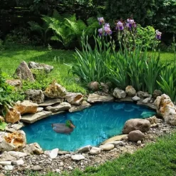Havedekorationer^Havefigur, Damsand, 18,5x15x40 cm, Flerfarvet