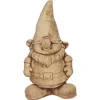 Discount Havefigur Dværg i en overdimensioneret hat Stor havefigur Havedekorationer
