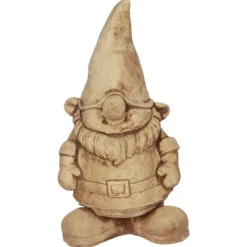Discount Havefigur Dværg i en overdimensioneret hat Stor havefigur Havedekorationer
