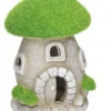 Clearance HAVEFIGUR HUS SVAMP KERAMISK LED Havedekorationer