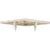 Havedekorationer^Havefliser, 39,5x39,5x2,6 cm, Beige, Plast