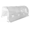 Drivhus^Havefolietunnel 400 x 250 x 200 cm, med transparent UV-12 folie