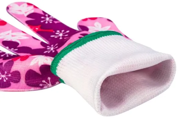 Best Havehandsker, polyester, blomstermønster, størrelse 20 cm Haveværktøj