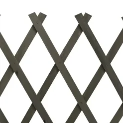 Buer, Spalier, Lysthuse Uden Tag^Havehegn - Living espalier til haven 120x60 cm massivt fyrretræ grå