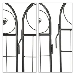 Buer, Spalier, Lysthuse Uden Tag^Havehegn, 140x94x1 cm, Sort