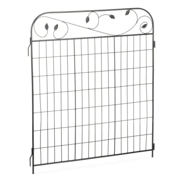 Buer, Spalier, Lysthuse Uden Tag^Havehegn, 140x94x1 cm, Sort