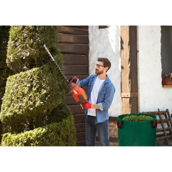 Sale Havekurv til blade 272 l Plonos PL-524 grøn Havekurve
