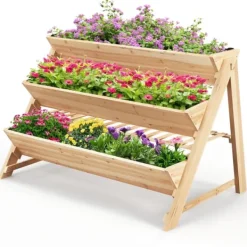 Clearance Havemodul, 46x30x32 cm, Natur Plantningsbænke