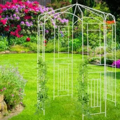 Buer, Spalier, Lysthuse Uden Tag^Havepavillon, Metal, 250x160x160 cm