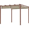 Buer, Spalier, Lysthuse Uden Tag^Havepavillon, 299x296x232 cm, Naturtræ