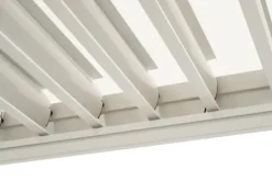 Online Havepergola 3x4 m med JUSTERBART ALUMINIUMSTAG, hvid, til TERRASSE, stærk Buer, Spalier, Lysthuse Uden Tag