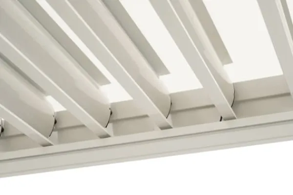 Online Havepergola 3x4 m med JUSTERBART ALUMINIUMSTAG, hvid, til TERRASSE, stærk Buer, Spalier, Lysthuse Uden Tag