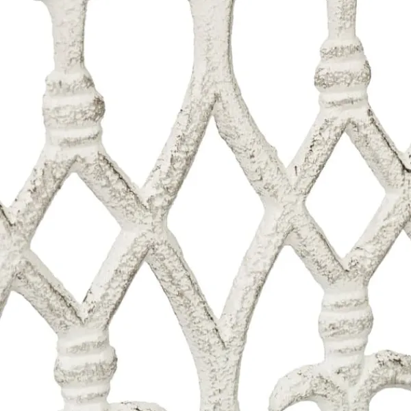 Outlet Havepæl, 25x14,5x1 cm, Hvid Havedekorationer