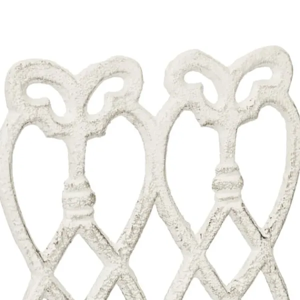 Outlet Havepæl, 25x14,5x1 cm, Hvid Havedekorationer