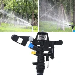 Clearance Haveplæne Roterende Vandsprinkler Sprøjtedyse Vandingsværktøj Hangevind G3/4 Vanding