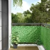 Hot Haveskærm i PVC - Altanafskærmning | Mål: 600x90 cm | Farve: Grøn Buer, Spalier, Lysthuse Uden Tag