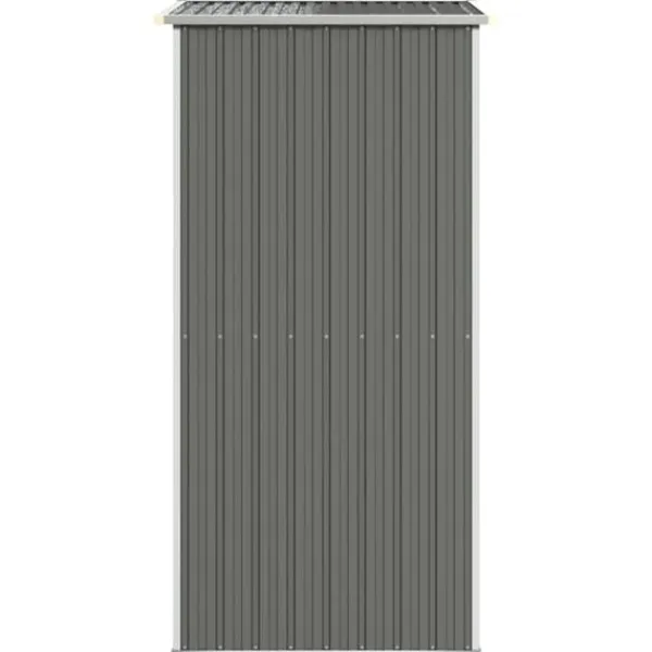 Discount Haveskur i galvaniseret stål - Rummelig opbevaring | Farve: Lysegrå | Størrelse: 192x108x223 cm Skure, Garager & Carports