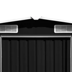 Haveskur i galvaniseret stål - Opbevaring til værktøj | Farve: Antracitgrå | Størrelse: 257x997x178 cm Skure, Garager & Carports