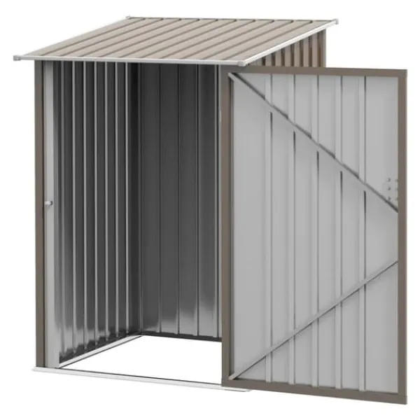 Skure, Garager & Carports^Haveskur, 100x103x160 cm, Brun