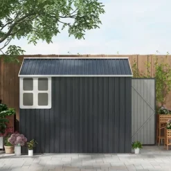 Skure, Garager & Carports^Haveskur, 259x172x222 cm, Grå