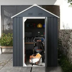 Skure, Garager & Carports^Haveskur, 259x172x222 cm, Grå