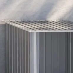 Haveskur, 100x103x160 cm, Grå Skure, Garager & Carports