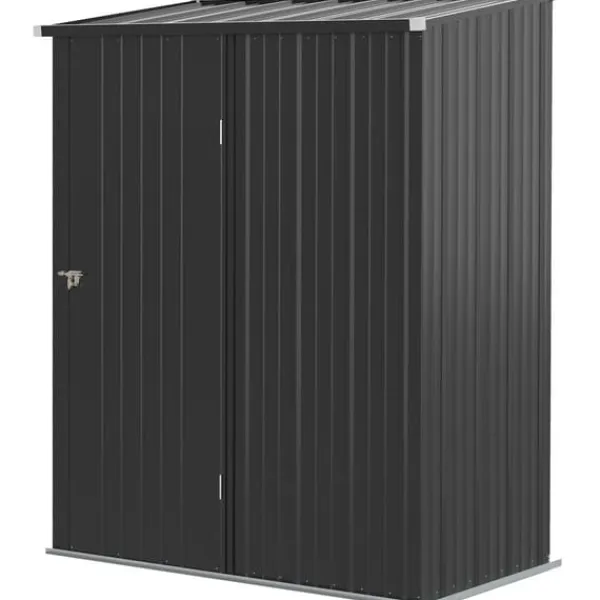 Best Haveskur, 161,5x94,5x196 cm, Sort Skure, Garager & Carports