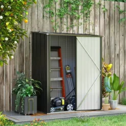 Best Haveskur, 161,5x94,5x196 cm, Sort Skure, Garager & Carports