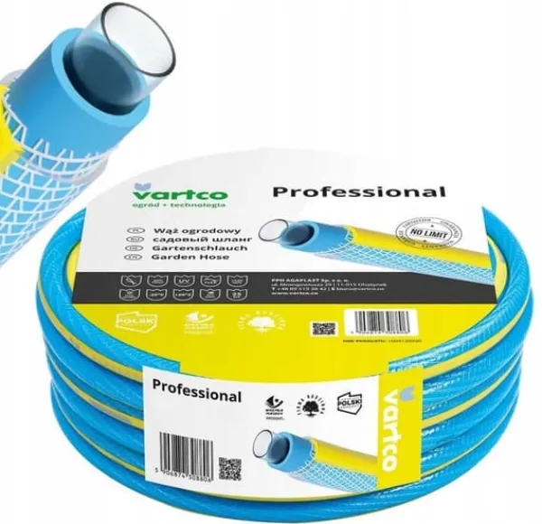 Vanding^HAVESLANG TIL VAND 3/4"" 50M PROFESSIONEL 4-LAGS VARTCO