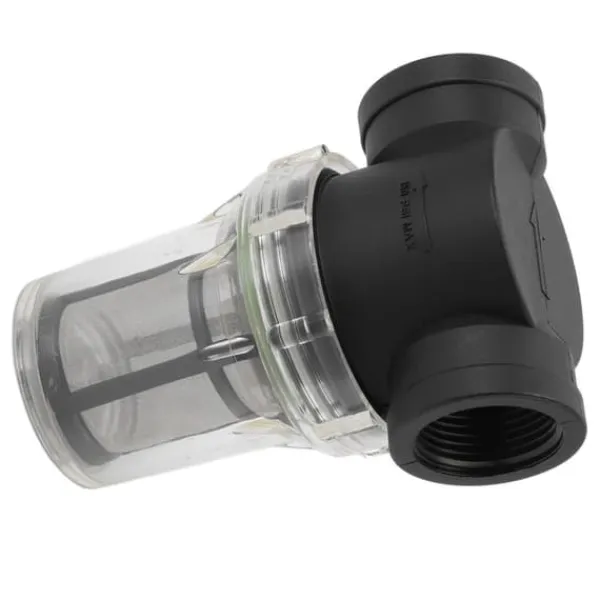 Vanding^Haveslangefilter i plast til højtryksrenser G1 - 100 masker Sediment-forfilter