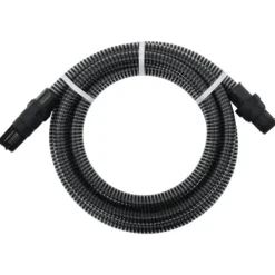 Vanding^Haveslanger - Living sugeslange med messingkoblinger 1" 10 m PVC sort