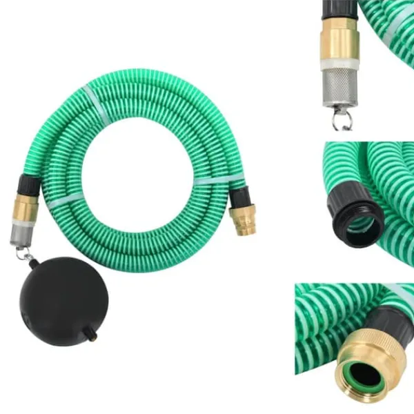 Best Haveslanger - Living sugeslange med messingkoblinger 1,1" 4 m PVC grøn Vanding