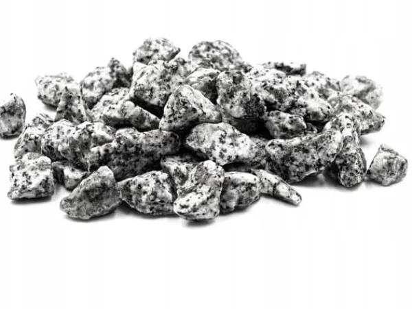 Best Havesten Dekorativ Granit DALMATISK Grus 8-16MM 20KG Biovita Havesten & Trædesten