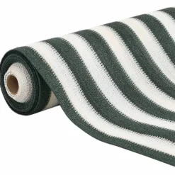 Discount HDPE afskærmning til haven - Privatlivsnet i grøn og hvid | Størrelse: 1,2x25 m | Vægt: 75 g/m² Haveduge