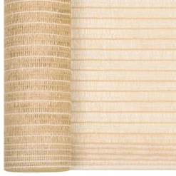 Haveduge^HDPE afskærmning 2x50 m - Praktisk privatliv i haven | Farve: Beige | Vægt: 195 g/m²