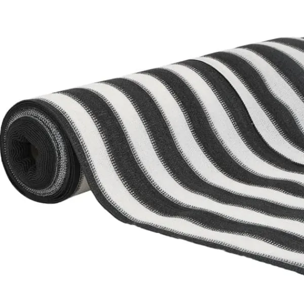 Discount HDPE-afskærmning - Privatlivsskærm | Størrelse: 1,2x50 m | Farve: Antracitgrå/Hvid Haveduge