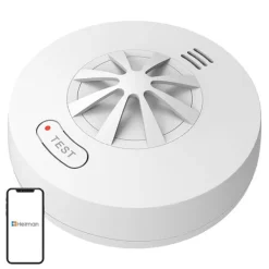 Varmedetektorer^Heiman HM-5HW Sammenkoblet trådløs varmesensoralarm