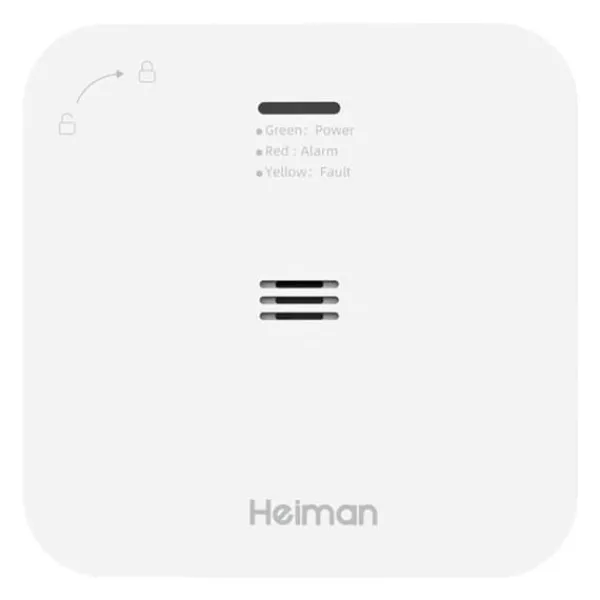 Røg- & Kulmonoxiddetektorer^Heiman WS-720ES Tuya WiFi Smart kuliltedetektor