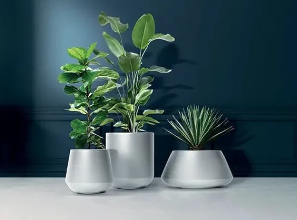 New HEOS BLOMSTERPOTTE - HVID 32L - PP-DBHET400 Krukker & Plantebeholdere