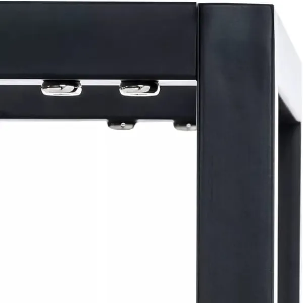 Tilbehør Til Brændeovne & Pejse^Hilta Metal Log Holder with Wheels, Black, 25x40x100 cm