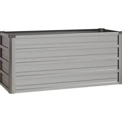 Højbed i cortenstål - Holdbart og rustfarvet | Størrelse: 100x40x45 cm Krukker & Plantebeholdere
