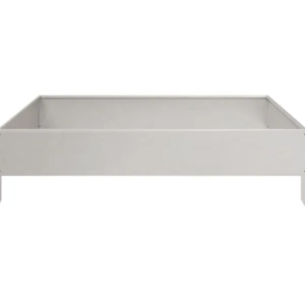 Online Højbed i rustfrit stål - Perfekt til planter & blomster | Størrelse: 100x100x26 cm Krukker & Plantebeholdere