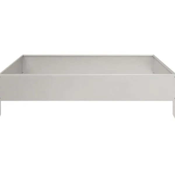 Online Højbed i rustfrit stål - Perfekt til planter & blomster | Størrelse: 100x100x26 cm Krukker & Plantebeholdere