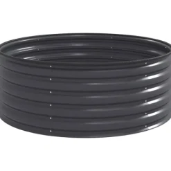 Plantningsbænke^Højbed i stål 120x120x43 cm, stabelbar/modulær – have & altan